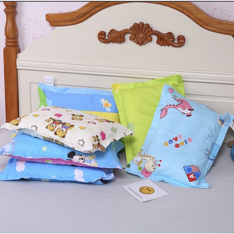 Gối cotton mềm cho bé iu ngon giấc - gối cho bé