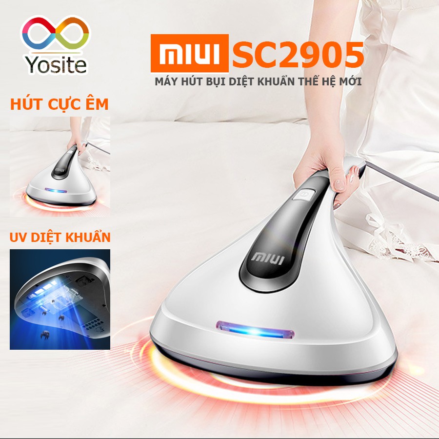 [Mã ELHA22 giảm 6% đơn 300K] Máy hút bụi nệm hút bụi diệt khuẩn tia UV SC2905 khử trùng chuyên nghiệp hút cực khỏe