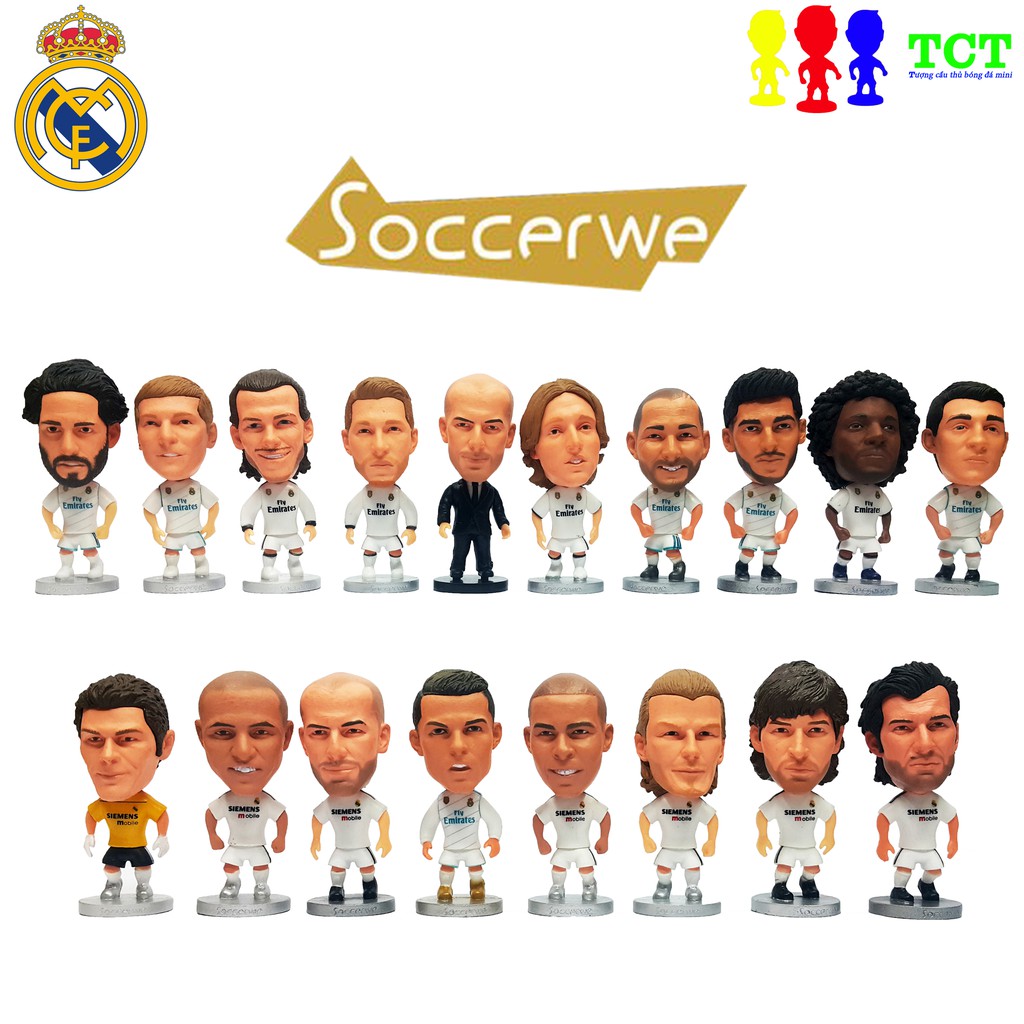 Tượng cầu thủ đội hình Real madrid