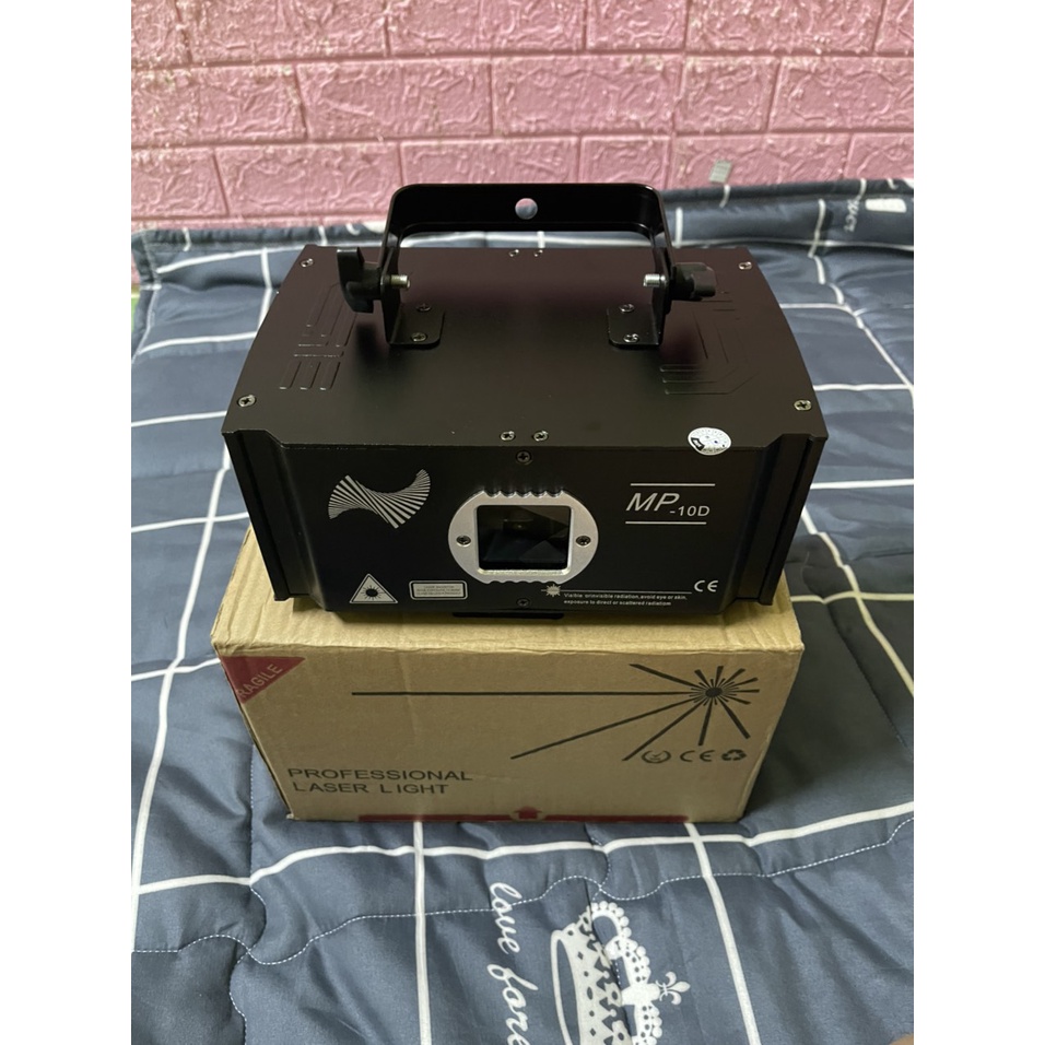 Đèn Laser MP 10D Chiếu Hình 3D Phòng Bay Phòng Karaoke Bar - Đèn Lase Hơn 1000 Hiệu Ứng