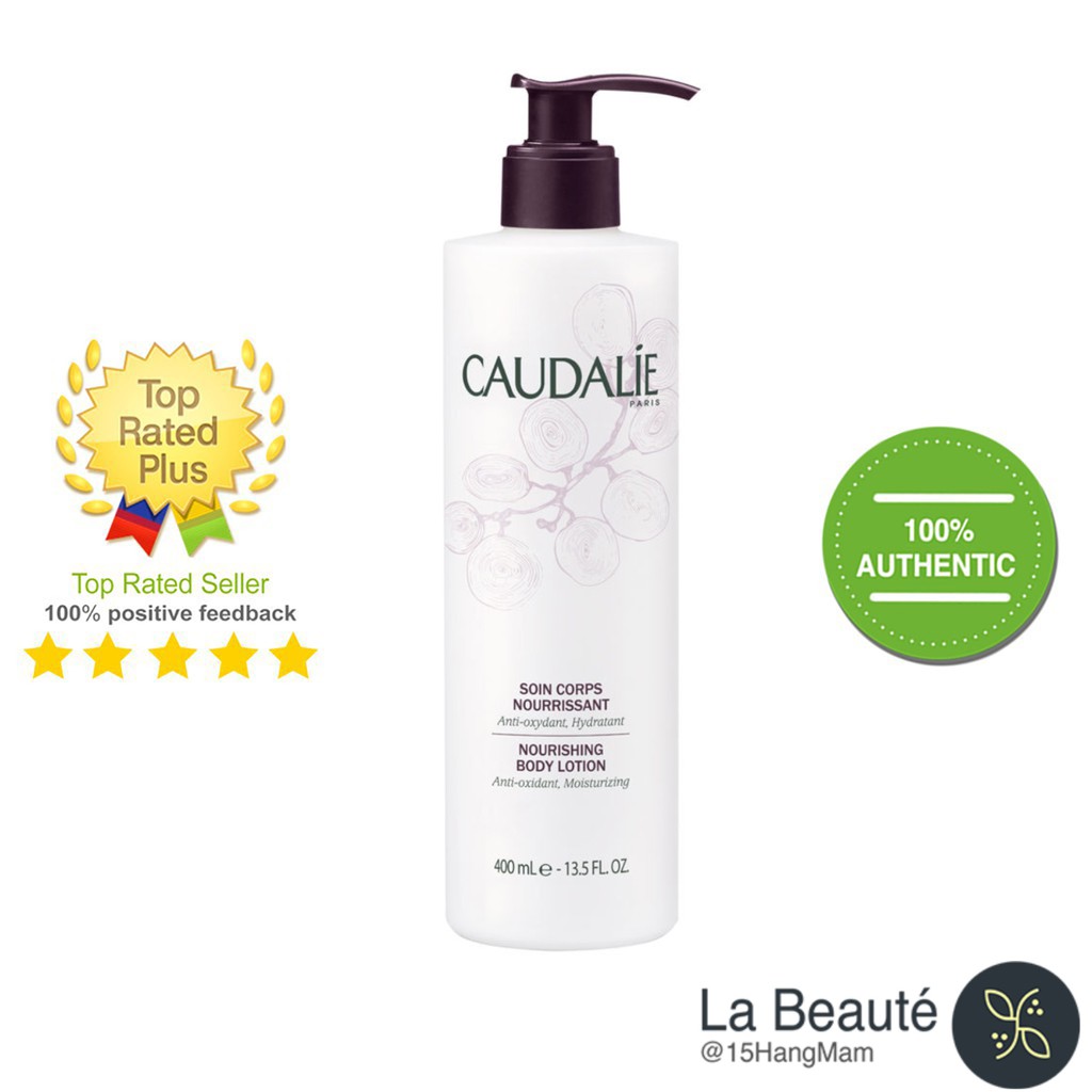 Caudalie Nourishing Body Lotion - Sữa Dưỡng Thể Sáng Da Và Chống Lão Hóa [Nhiều Loại Dung Tích]