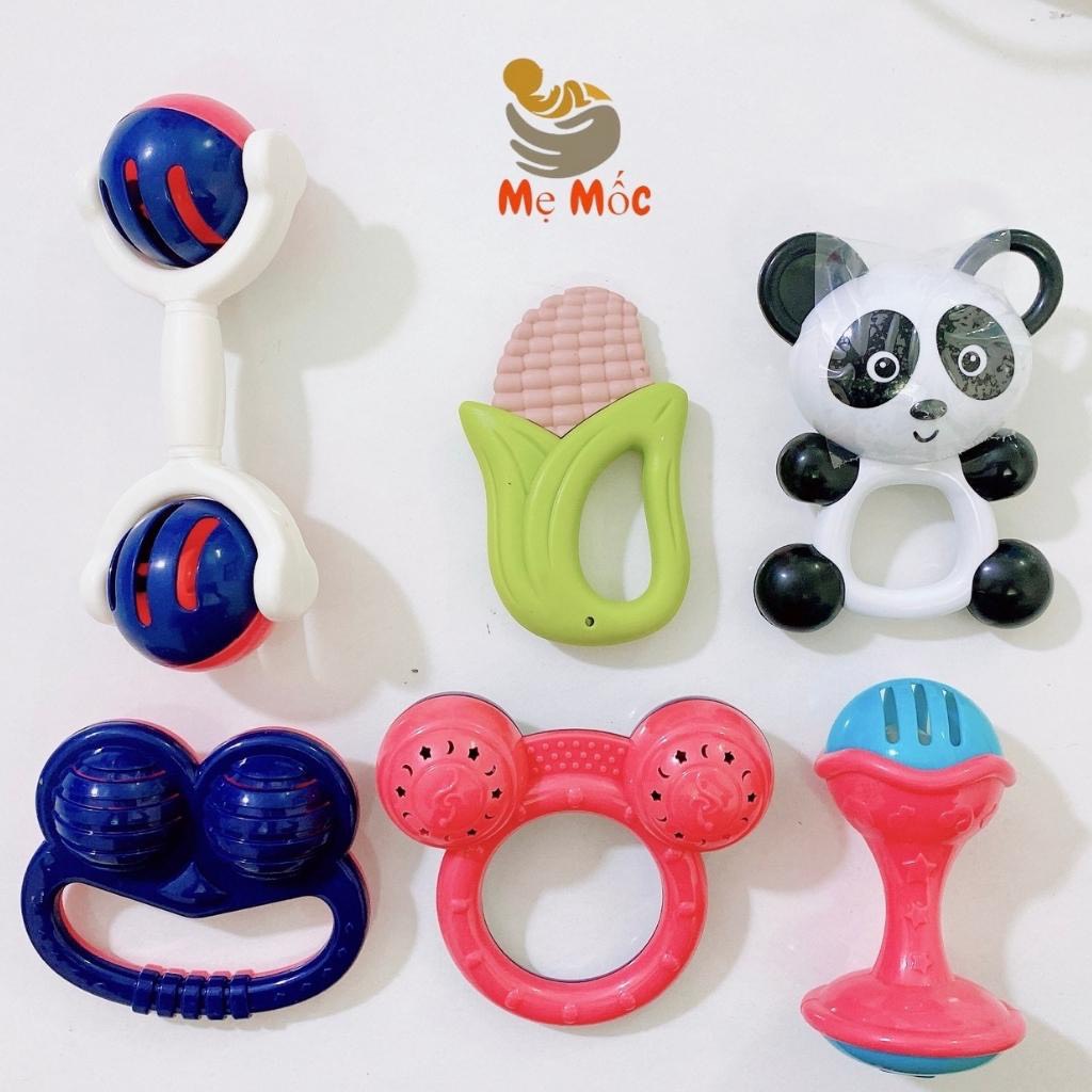 Xúc Xắc 6 Món Đồ Chơi Cho Bé Sơ Sinh Giáo Dục Sớm Phát Triển Trí Tuệ Và Giác Quan, Shop Mẹ Mốc ,XX6M