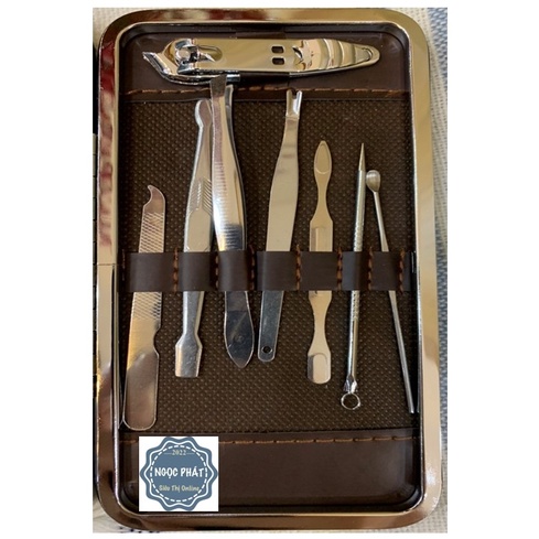 BỘ CẮT, BẤM DŨA MÓNG TAY 12 MÓN TIỆN DỤNG