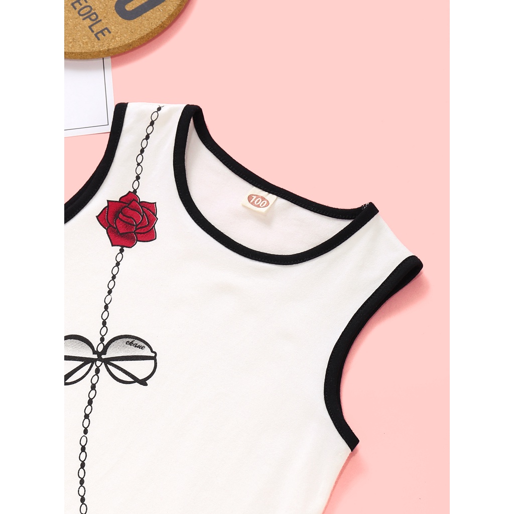 Đầm MIKRDOO không tay thiết kế xinh xắn dễ thương cho bé từ 0 - 5 tuổi