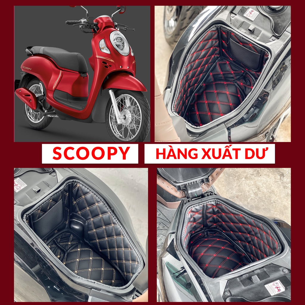 [GIÁ XƯỞNG] Lót Cốp Cách Nhiệt Và Chống Thấm Xe SCOOPY 2021-2022