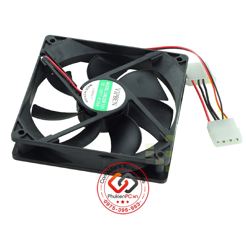 Cáp chia nguồn Molex ATA 4pin 1 ra 2, 1 ra 3 cho FAN Quạt tản nhiệt máy tính PC, máy tính công nghiệp, thiết bị điện tử
