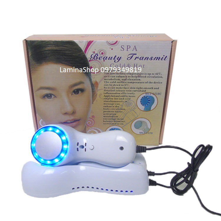 [Có BH 1 đổi 1] Búa lạnh điện di tinh chất trong spa, bảo hành 12 tháng trên toàn quốc
