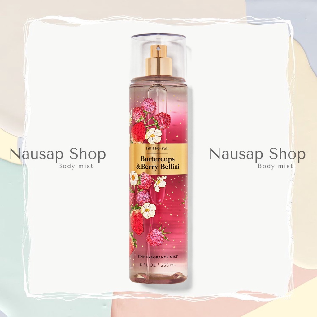 Xịt hơm toàn thân BUTTERCUPS & BERRY BELLINI