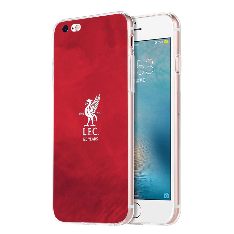 Ốp Điện Thoại Trong Suốt Hình Logo Câu Lạc Bộ Liverpool Cho iPhone 7 8 Plus 11 Pro Max RCZ57