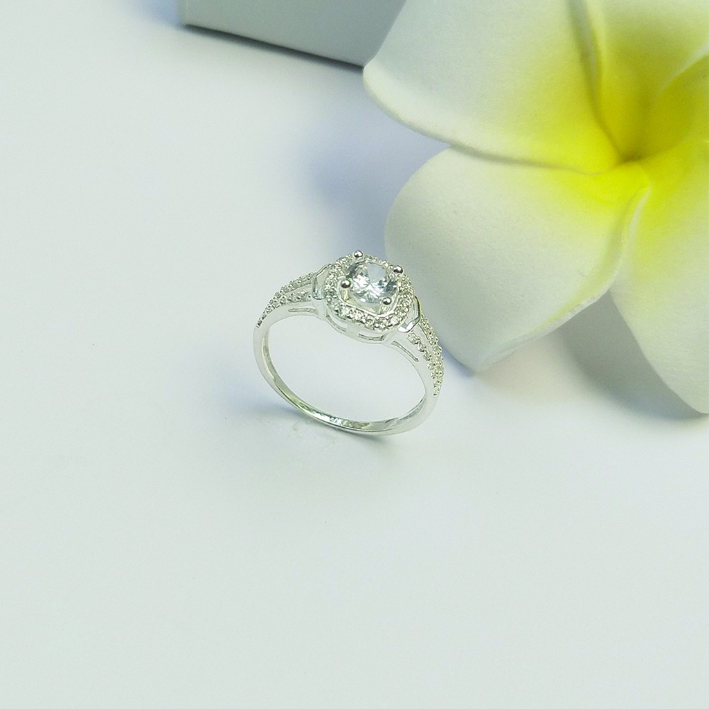 Nhẫn bạc nữ đính đá thời trang ANTA Jewelry ATJ3344