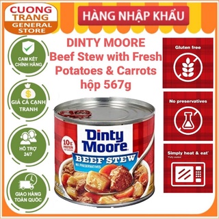Thịt bò hầm Dinty moore beef stew with fresh potatoes & carrots hộp 567g