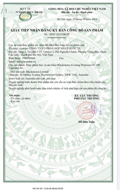 [Mẫu Mới] Tinh Dầu Hoa Anh Thảo BlackMores | BigBuy360 - bigbuy360.vn