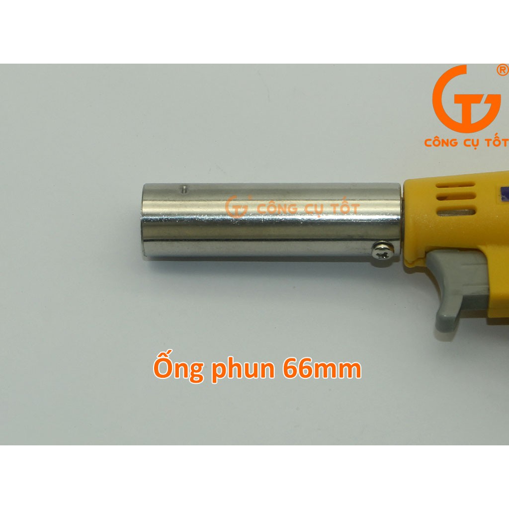Đèn khò gas mini Protek TEK9514 màu vàng