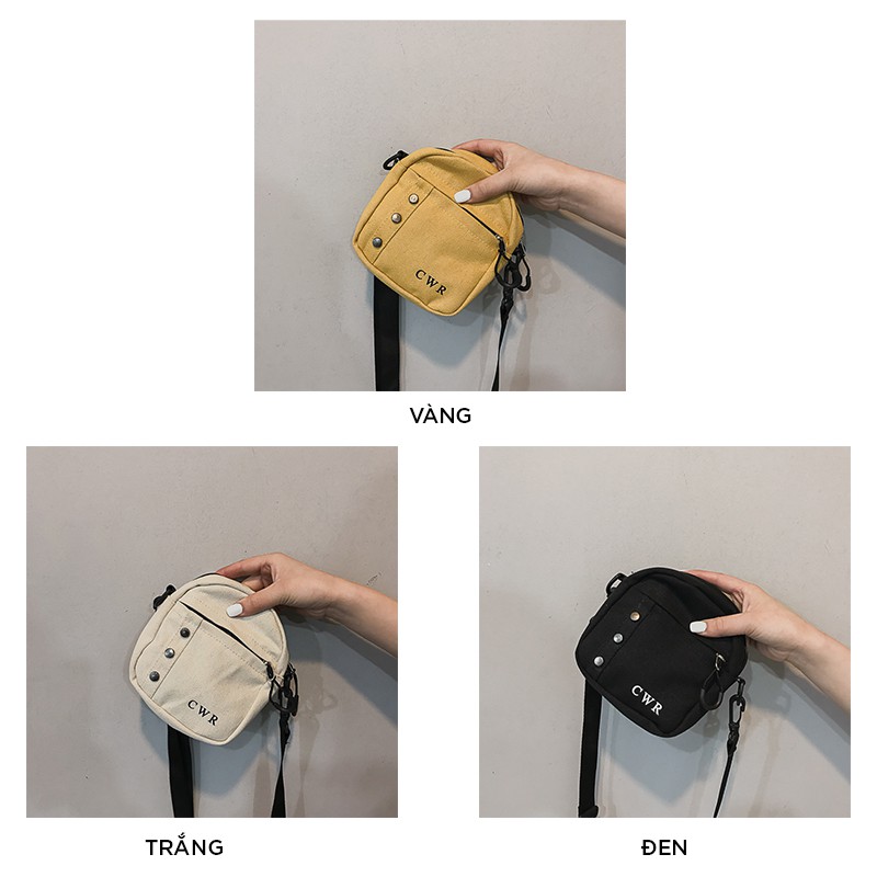 Túi vải giá rẻ đeo chéo tote đeo vai đựng đồ LUKAMO TX319