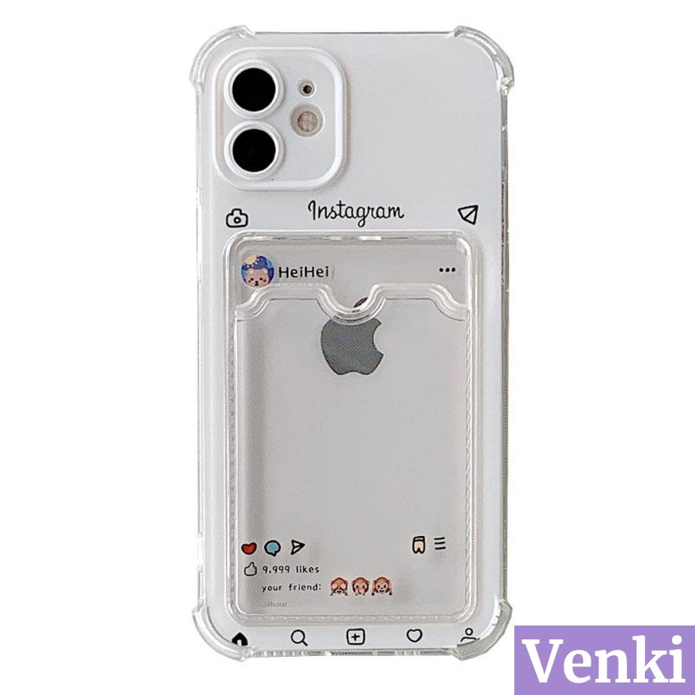 Ốp điện thoại in hình instagram thời trang chống rơi thích hợp cho iPHONE Pro 12 XS PLUS/8 7 XR 11 PRO MAX X/XS 7/8/S
