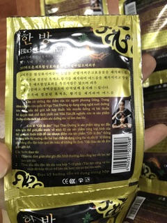 Lẻ 1 gói dầu gội nhuộm đen tóc