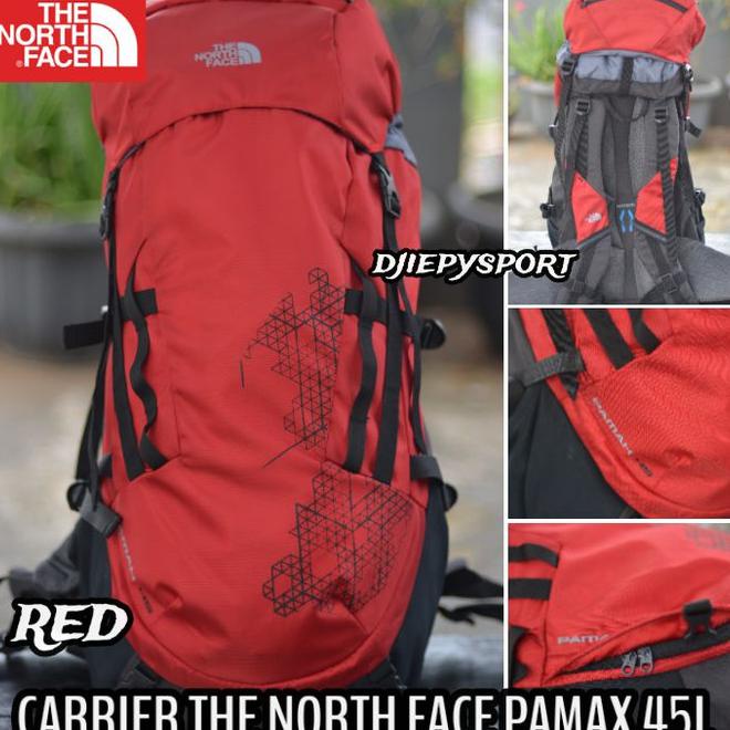 Ba lô leo núi The North Face bán nguyệt màu đỏ chất lượng cao