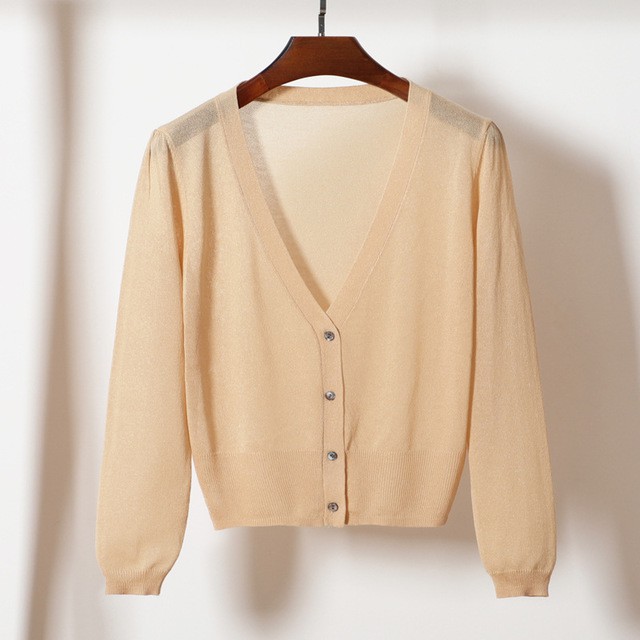 Áo Khoác cardigan Màu Đen Cổ Chữ v Cài Nút Dáng Dài Cho Nữ 2xl 3xl 4xl 2xl