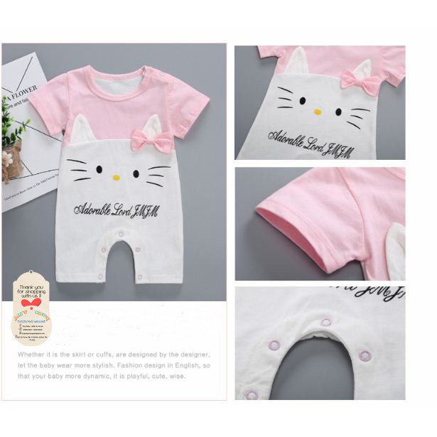 Bodysuit hình mèo Kitty siêu dễ thương  ❣❣