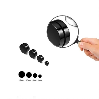 Bông tay nam châm 6mm bạc