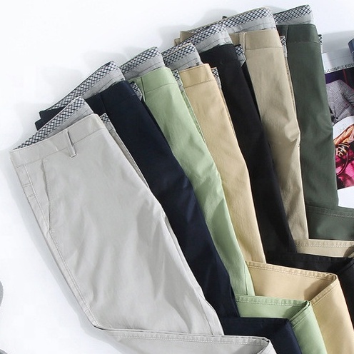Quần Dài Nam Ống Suông kaki Chất Vải Dày Đẹp Full Size 45-100kg