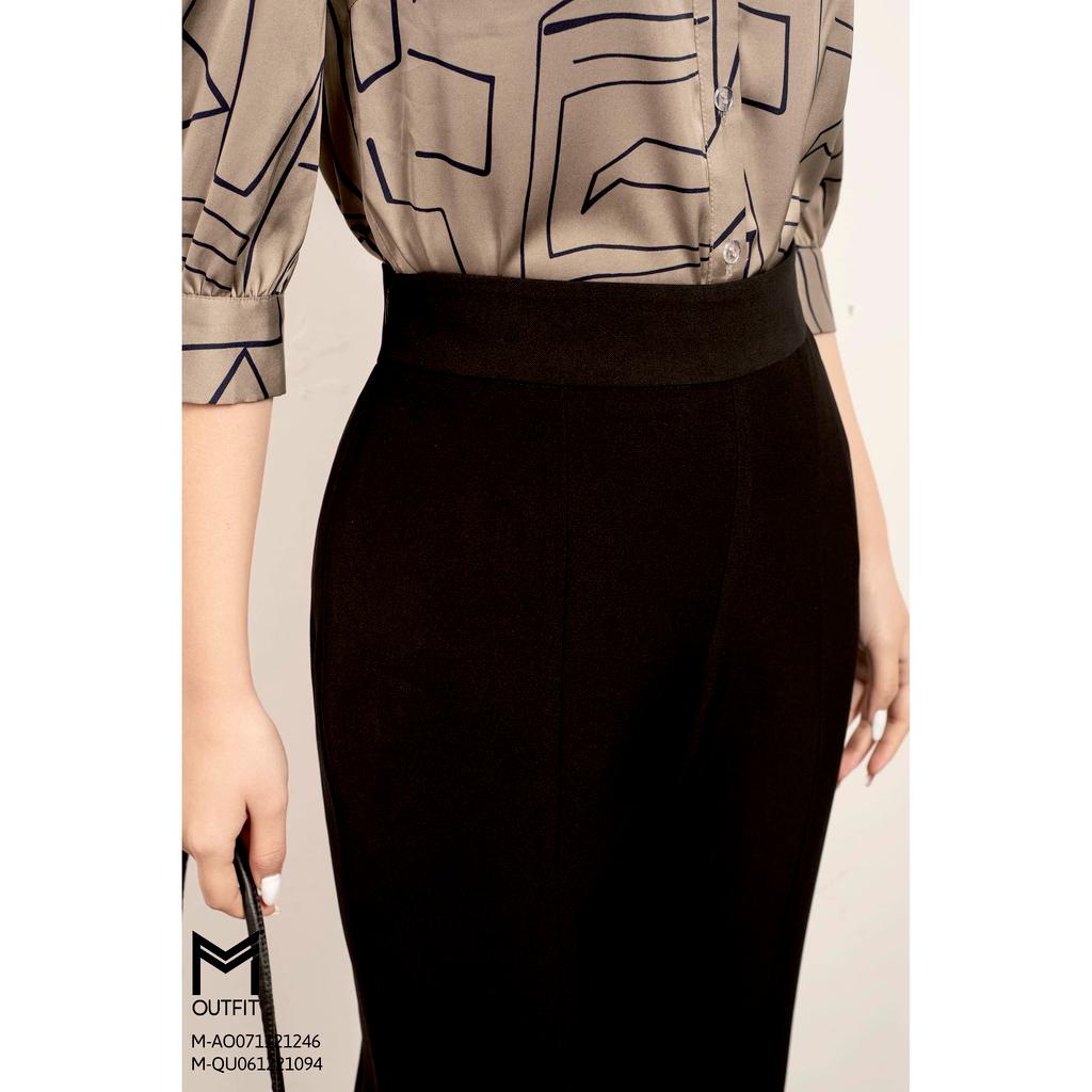 Quần ống vẩy, tà lệch MMOutfit M-QU061221094