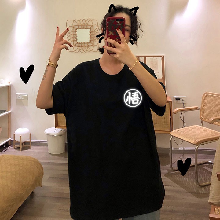 ÁO THUN TAY LỠ PHẢN QUANG NAM NỮ HÌNH SONGOKU