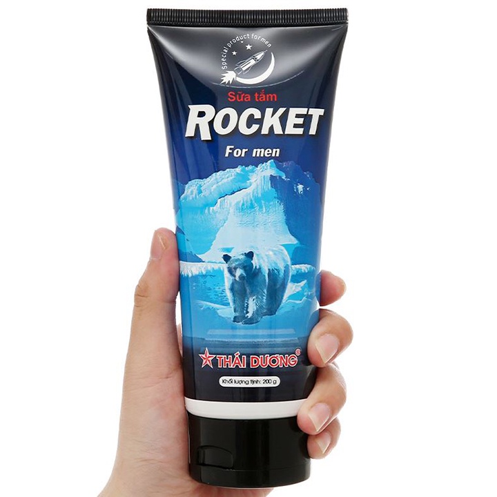 Sữa tắm dành cho nam giới Rocket 200g / 300ml sản phẩm của Sao Thái Dương