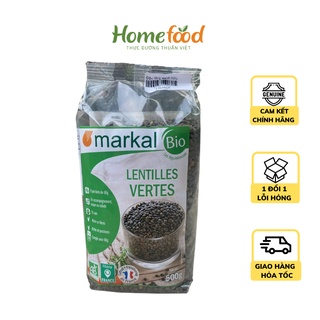 Đậu lăng xanh hữu cơ Markal 500g