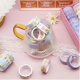 Cuộn Băng Dính Washi Flowertree Dùng Để Trang Trí
