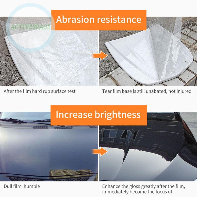 Cuộn film dán 3 lớp trong suốt 300*30cm bảo vệ chống trầy