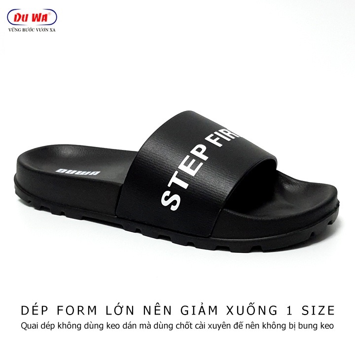 Dép quai ngang nam, nữ siêu nhẹ  STEP FURTHER - Hàng chính hãng DUWA D18