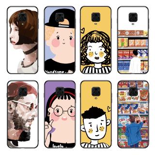 Ốp điện thoại in hình hoạt hình nhiều mẫu mã cho Xiaomi Redmi Note 9S / Note 9 Pro Max / Note 8 Pro