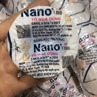 Băng keo điện lạnh, nano Trắng, Tô nga dũng