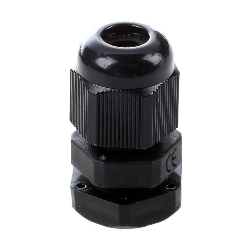 Set 20 Đầu Nối Dây Cáp Bằng Nhựa Màu Đen Chống Thấm Nước Pg7