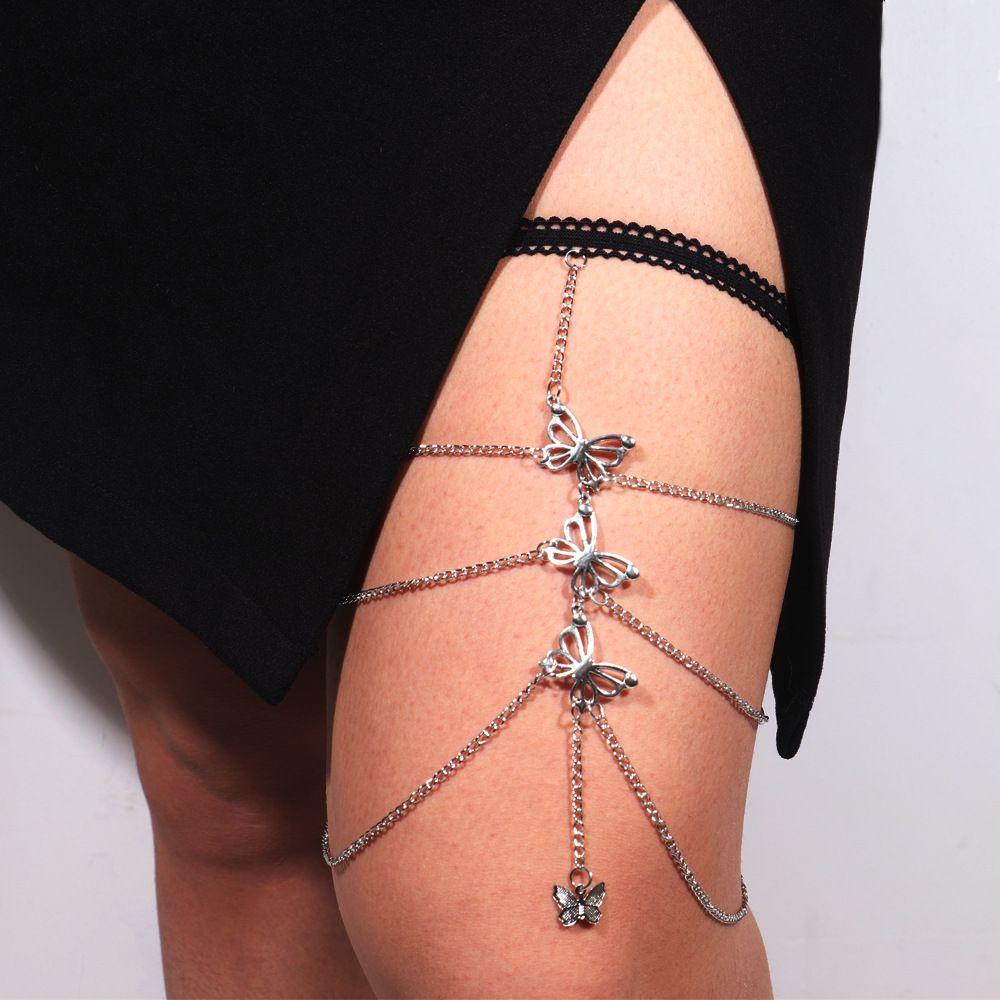 Chuỗi Dây Đeo Chân 1 Lớp Co Giãn Thời Trang Tiệc Tùng Quyến Rũ