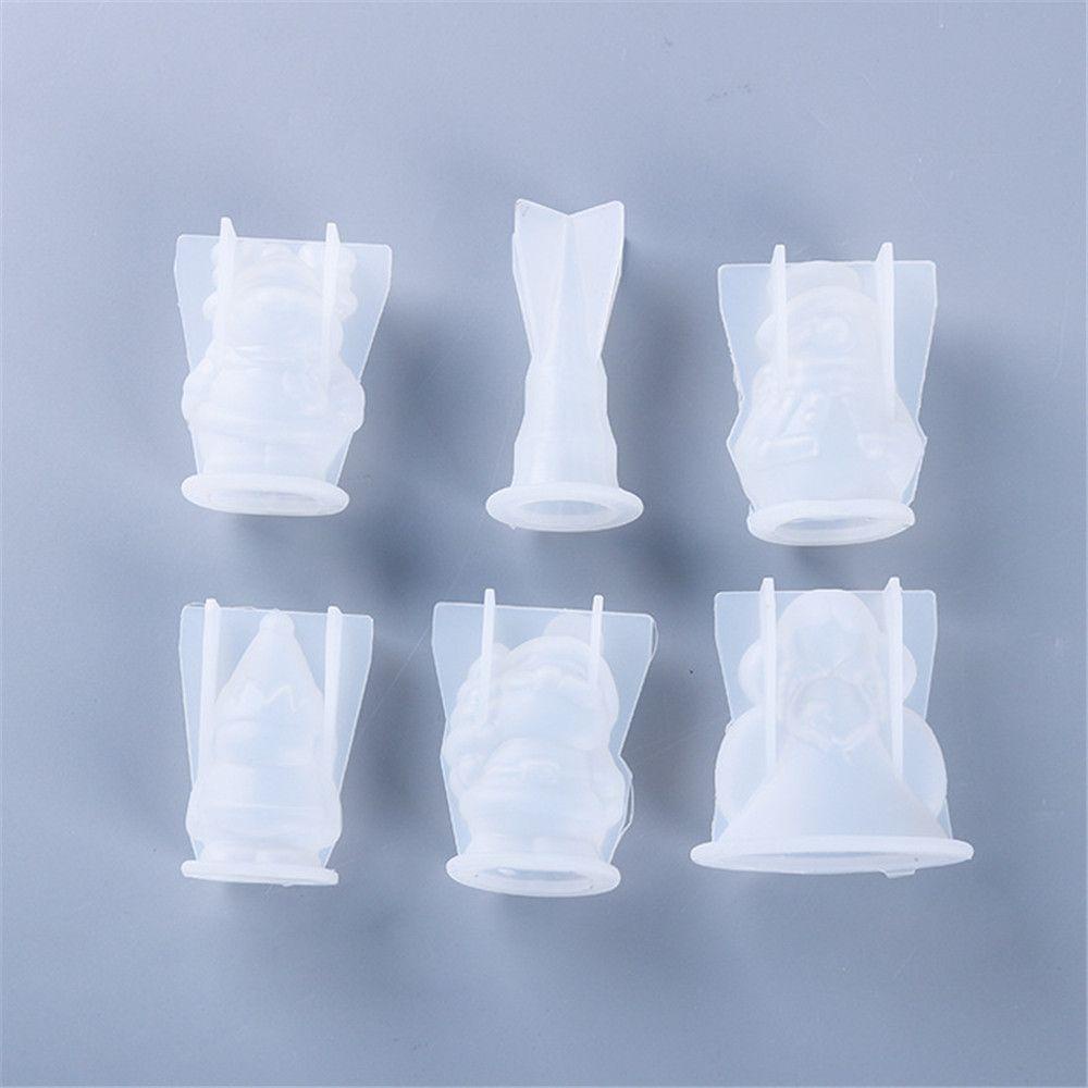 Khuôn Silicone Làm Cây Thông Giáng Sinh Hình Người Tuyết / Ông Già Noel