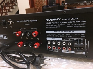 Amply Nanomax Pro 009 model 2019 có bluetooth