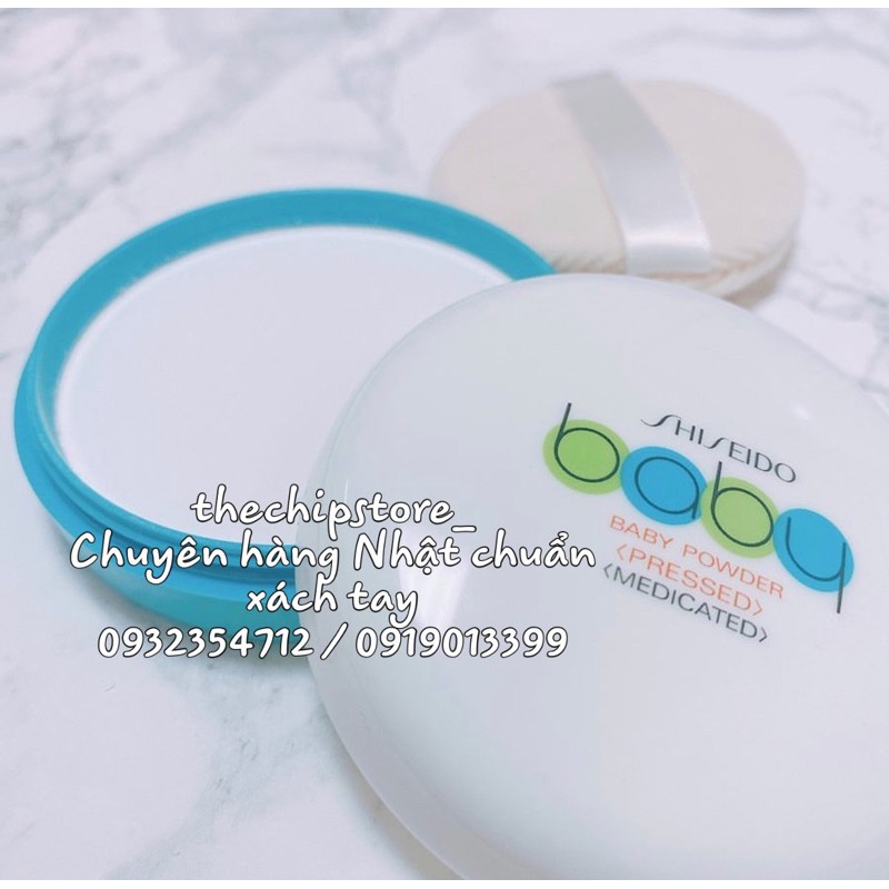 (Hàng Nhật chuẩn nội địa, có bill ) Phấn phủ Shiseido Baby Powder Pressed 50gr | BigBuy360 - bigbuy360.vn