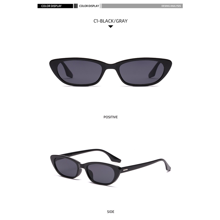 Kính mát mắt mèo thời trang Âu Mỹ 2021