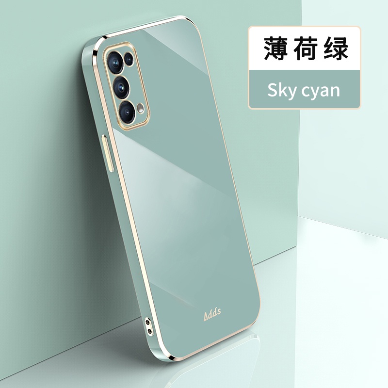 Ốp lưng OPPO Reno5 ốp lưng OPPO Reno4 Pro Ốp lưng Điện Thoại tpu Silicon anti-drop Sơn Dầu Cho OPPO Reno 5 Reno 4 Pro 4Pro 5G
