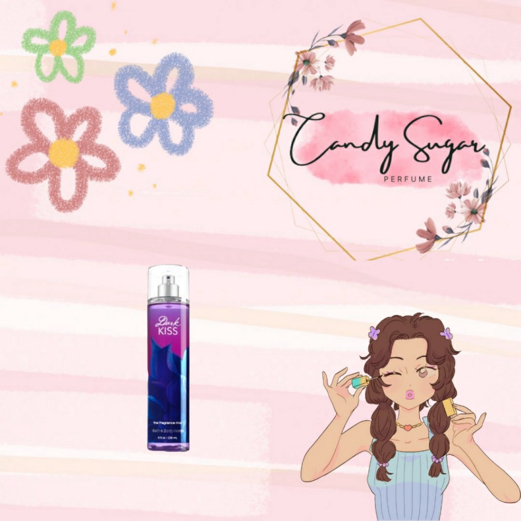 Xịt thơm Dark Kiss Fine Fragrance Mist Bath and Body Works 250ml/Chính Hãng NEW