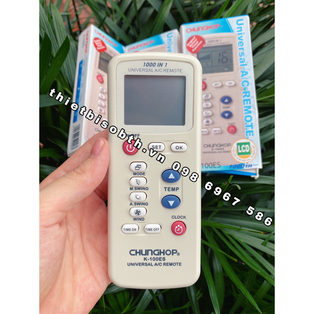 Khiển điều hoà đa năng CHUNGHOP K-100ES