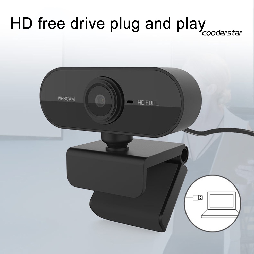 Webcam Cood-Co Hd 1080p Tích Hợp Micro Cho Laptop Pc