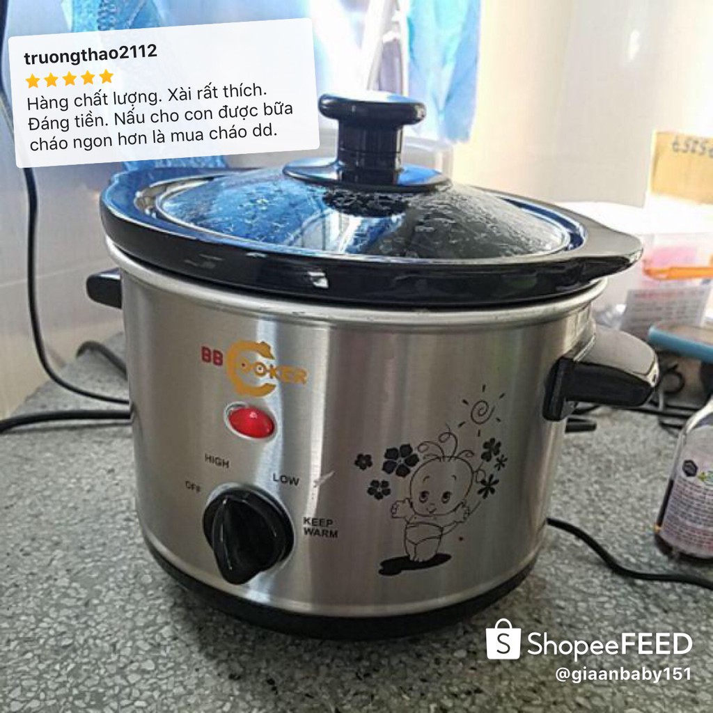 Nồi Nấu Chậm Đa Năng BBCooker 1.5L