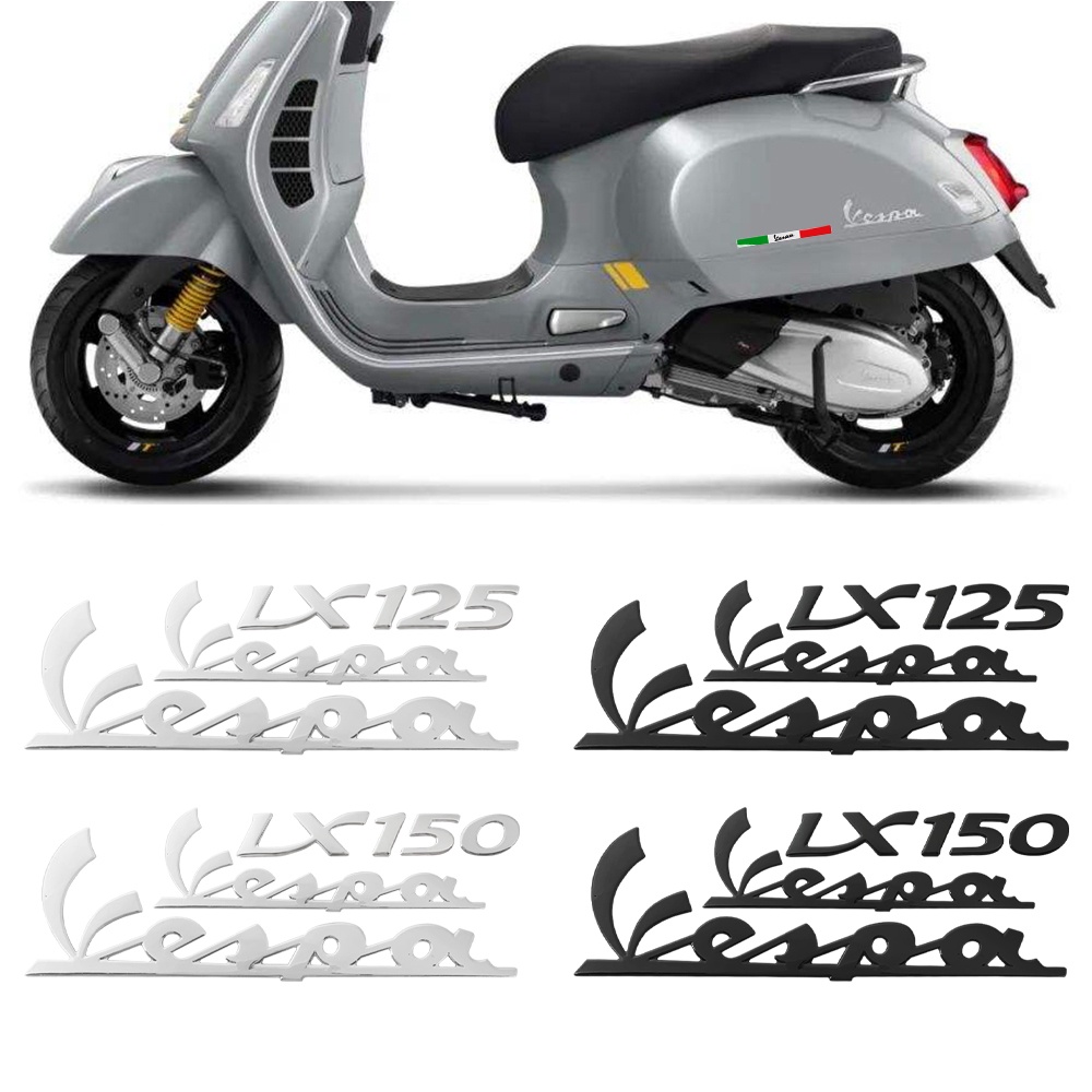 Bộ decal dán biểu tượng huy hiệu 3D cho PIAGGIO Vespa GTS300 LX125 LX150 125 150 LX LXV Dán