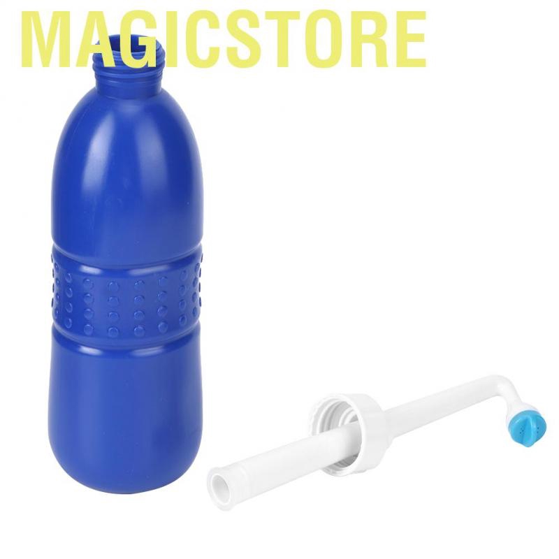 Magicstore 620ml Portable Handheld Bathroom Home Travel Use Bidet Sprayer Bottle Spray Hygiene Cleaner