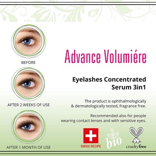 Tinh chất dưỡng dài mi 3 trong 1 advance volumiere EVELINE 10ml