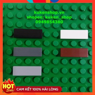 Đồ chơi combo 20 gạch trơn dẹt 1x3 no.345 - phụ kiện moc