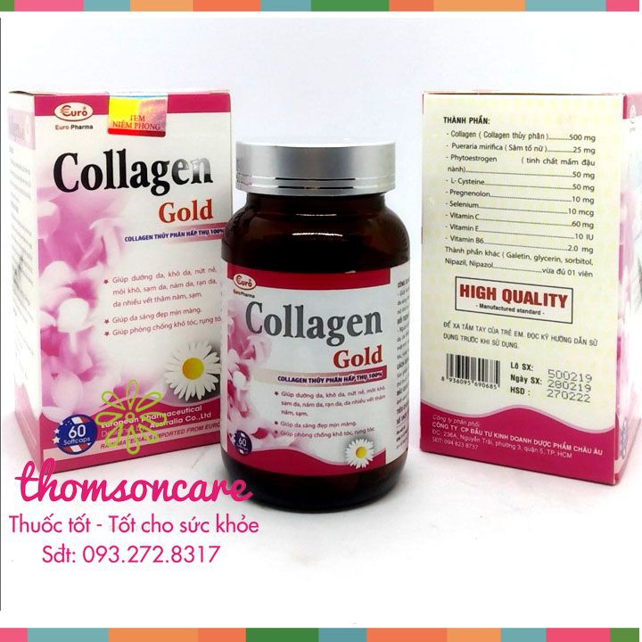 Collagen Gold hỗ trợ ngăn ngừa lão hóa, bổ sung nội tiết tố | BigBuy360 - bigbuy360.vn